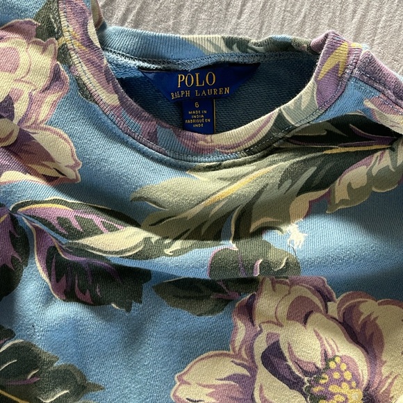 Polo floral short set - Picture 2 of 4